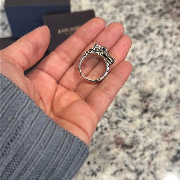 John Hardy Silver Men's Ring - Picture 5 of 8